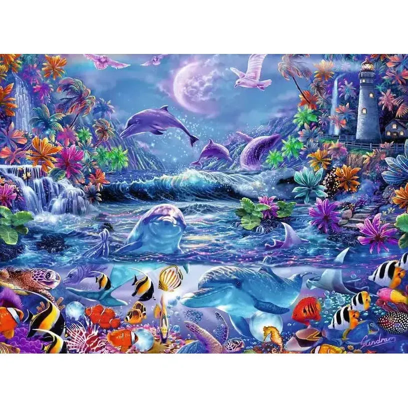Magical Moonlight 500 Piece Glow in the Dark Jigsaw Puzzle Ravensburger