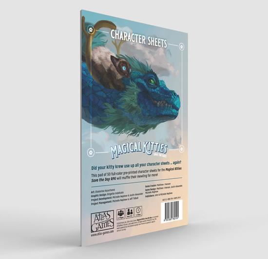 Magical Kitties: Character Sheets (ONLINE ORDER ONLY)