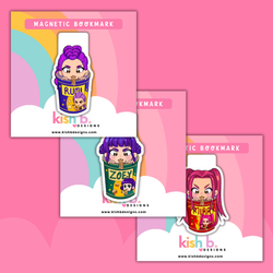 Demon Hunter's Ramen| Magnetic Bookmark(s) (ONLINE ORDER ONLY)