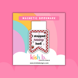 I Stopped Reading Here| Magnetic Bookmark (ONLINE ORDER ONLY)