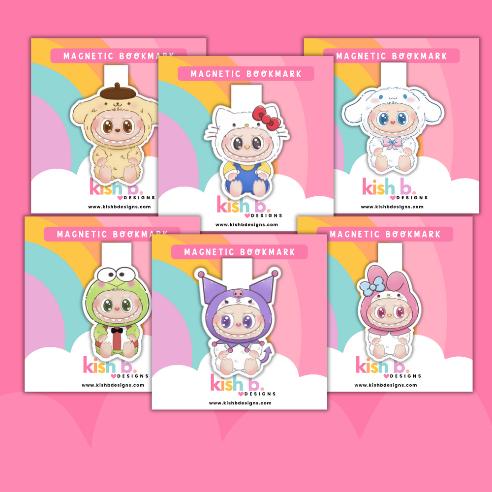 Hello Monsters | Magnetic Bookmarks (ONLINE ORDER ONLY)