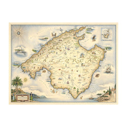 Mallorca 1000 Piece Jigsaw Puzzle Xplorer Maps (ONLINE ORDER ONLY)