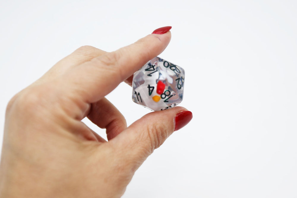 Foam Brain Games 30mm Large D20 - Big Mama Hen (ONLINE ORDER ONLY)