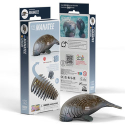 Manatee 3D Cardboard Model Kit Eugy (ONLINE ORDER ONLY)