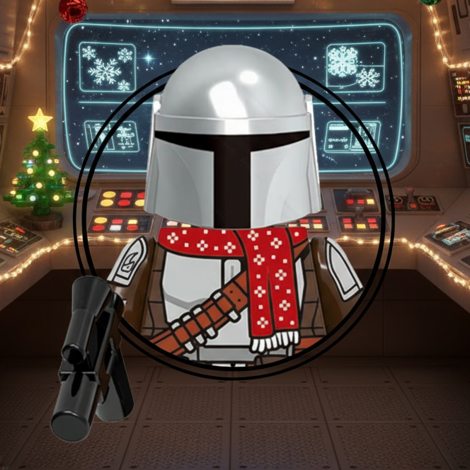 The Mandalorian Holiday Minifigure (ONLINE ORDER ONLY)
