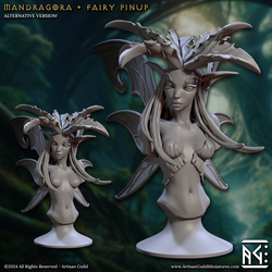 3D Printed Artisan Guild Barkwraith Spriggans Busts 28mm 32mm (Online Only)