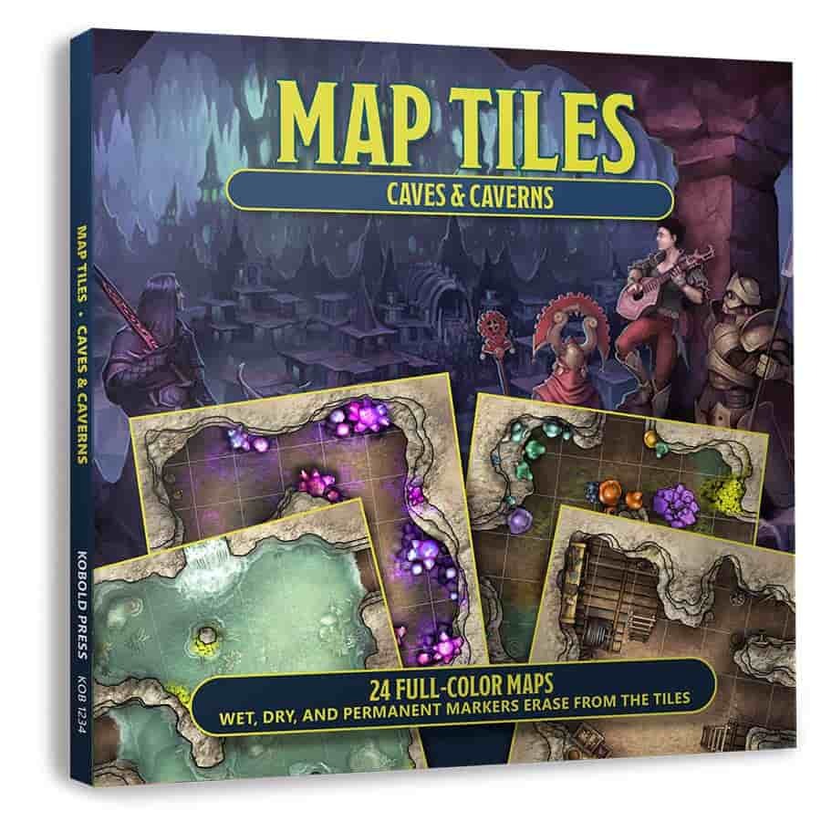 Map Tiles: Caves and Caverns (ONLINE ORDER ONLY)