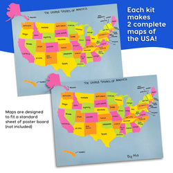 DIY U.S. Map Puzzle (ONLINE ORDER ONLY)