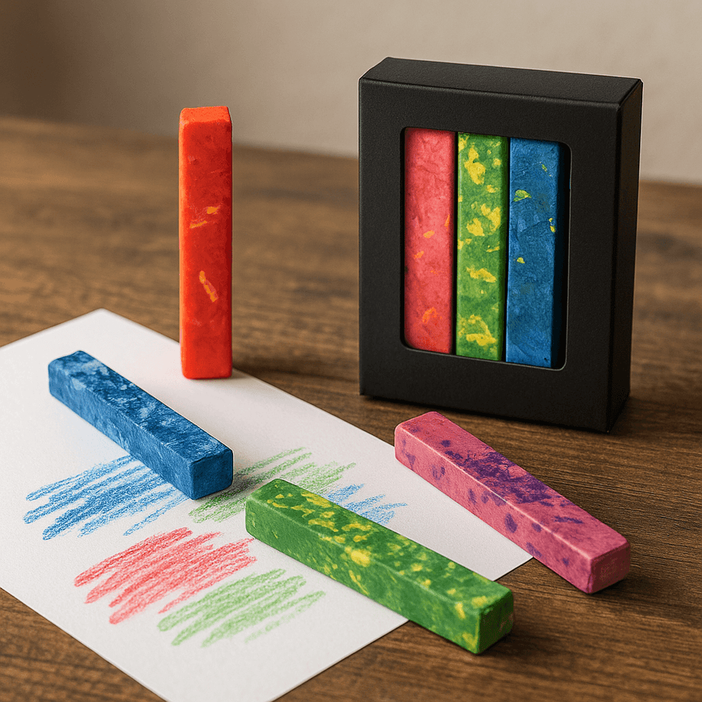 Handmade Marbled Beeswax Crayons (ONLINE ORDER ONLY)