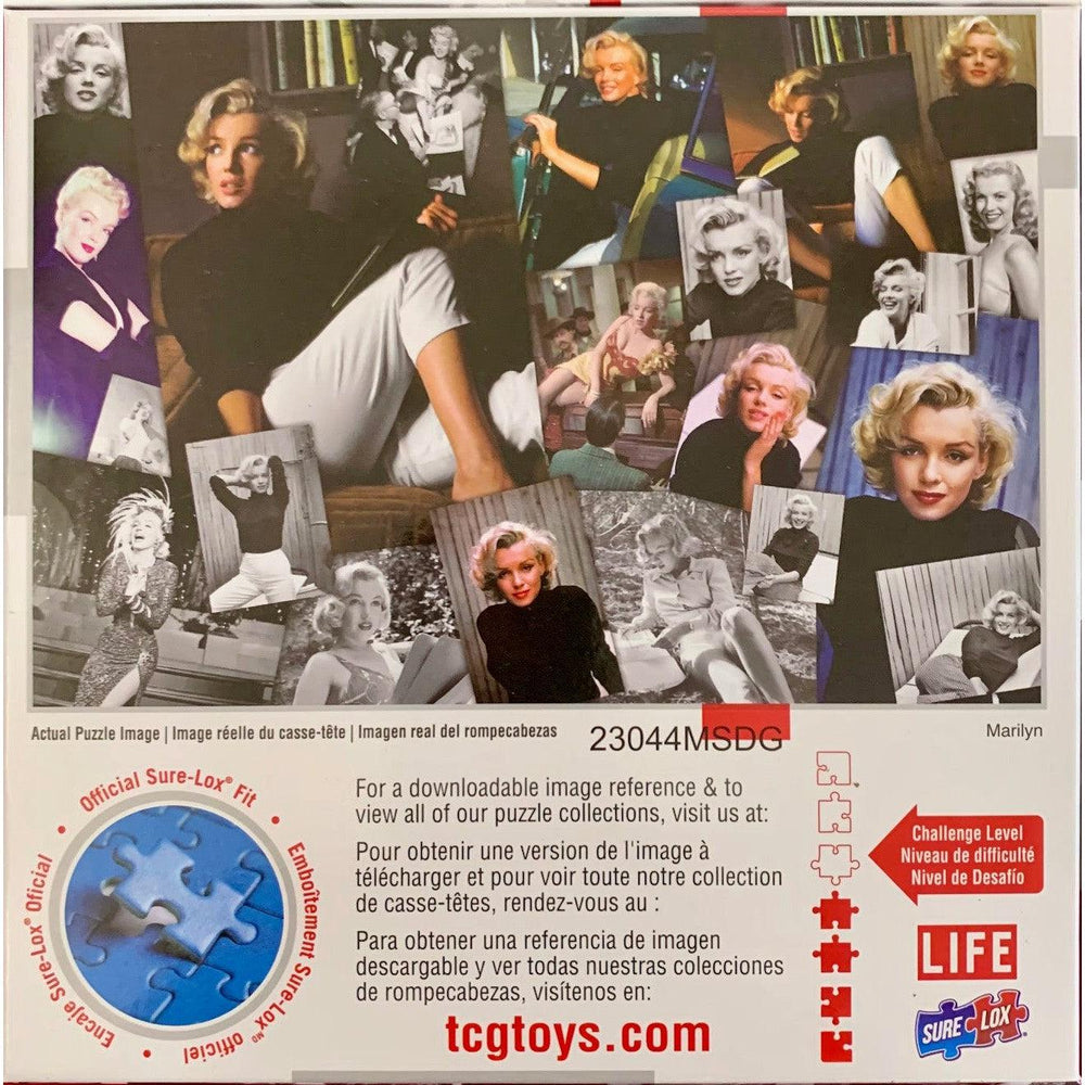 Marilyn Monroe Life 500 Piece Jigsaw Puzzle Sure Lox (ONLINE ORDER ONLY)