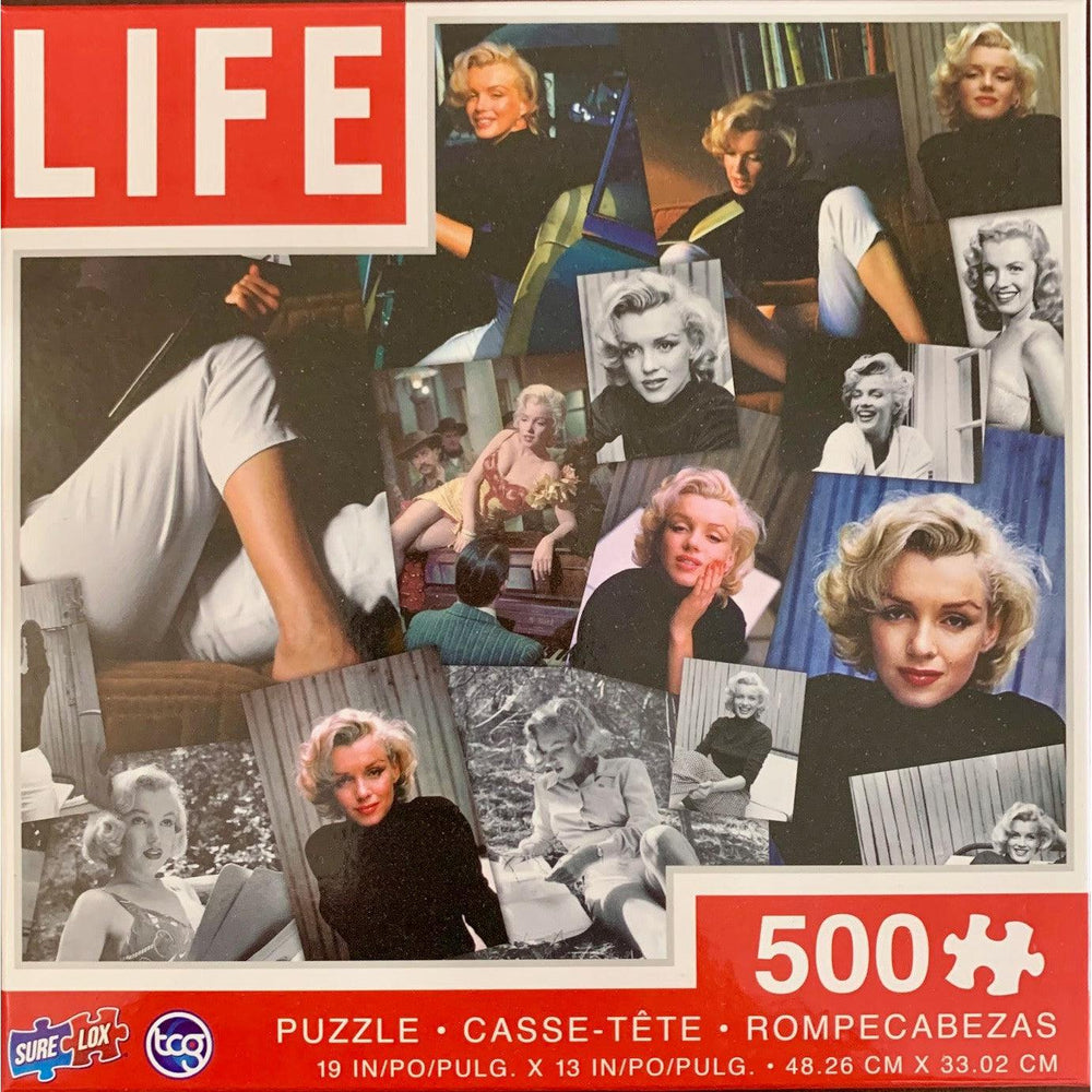 Marilyn Monroe Life 500 Piece Jigsaw Puzzle Sure Lox (ONLINE ORDER ONLY)