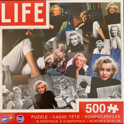 Marilyn Monroe Life 500 Piece Jigsaw Puzzle Sure Lox (ONLINE ORDER ONLY)