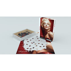 Marilyn Monroe Red Portrait 1000 Piece Jigsaw Puzzle Eurographics (ONLINE ORDER ONLY)
