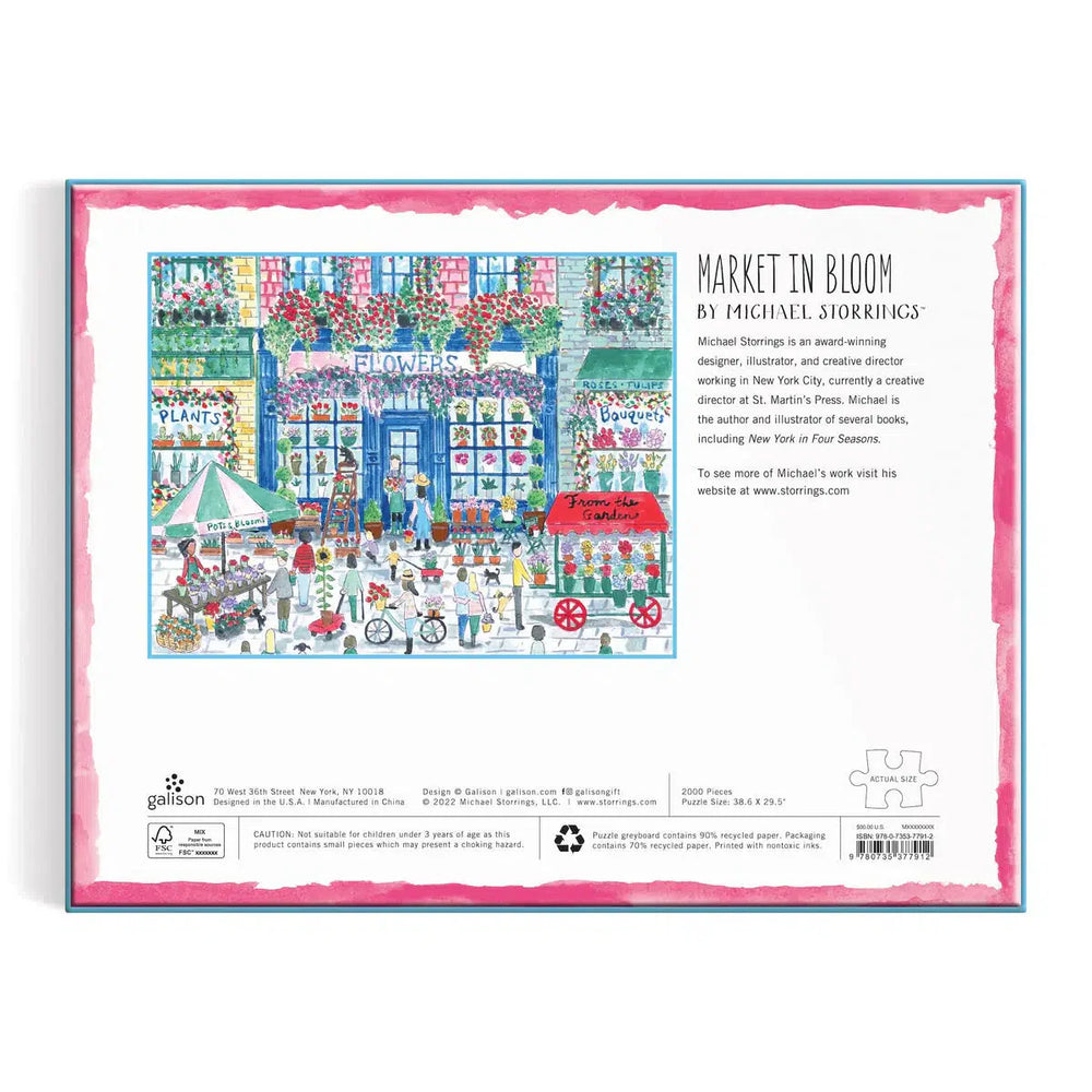 Market in Bloom 2000 Piece Jigsaw Puzzle Galison (ONLINE ORDER ONLY)