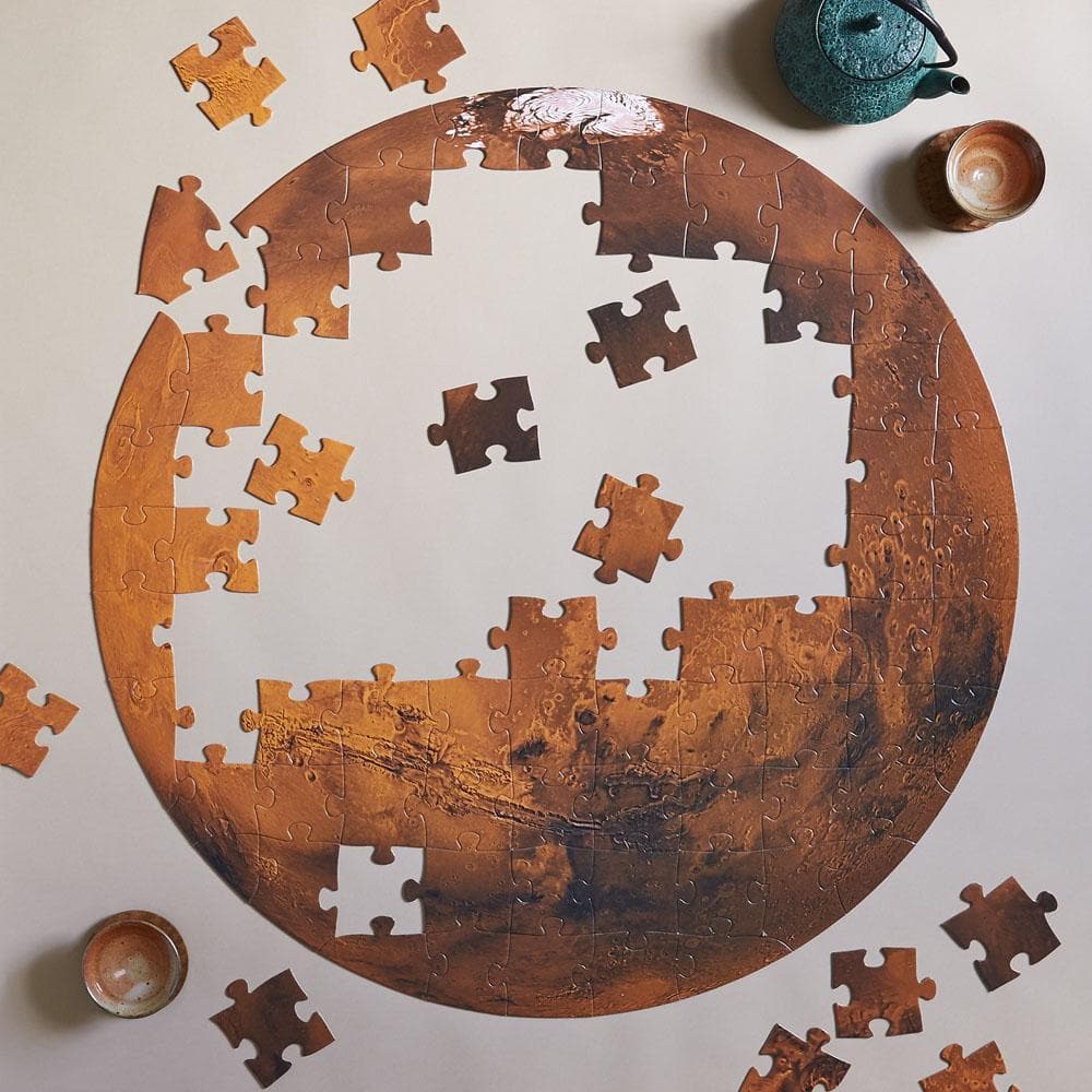 Mars 100 Piece Round Jigsaw Puzzle Chronicle (ONLINE ORDER ONLY)
