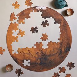 Mars 100 Piece Round Jigsaw Puzzle Chronicle (ONLINE ORDER ONLY)