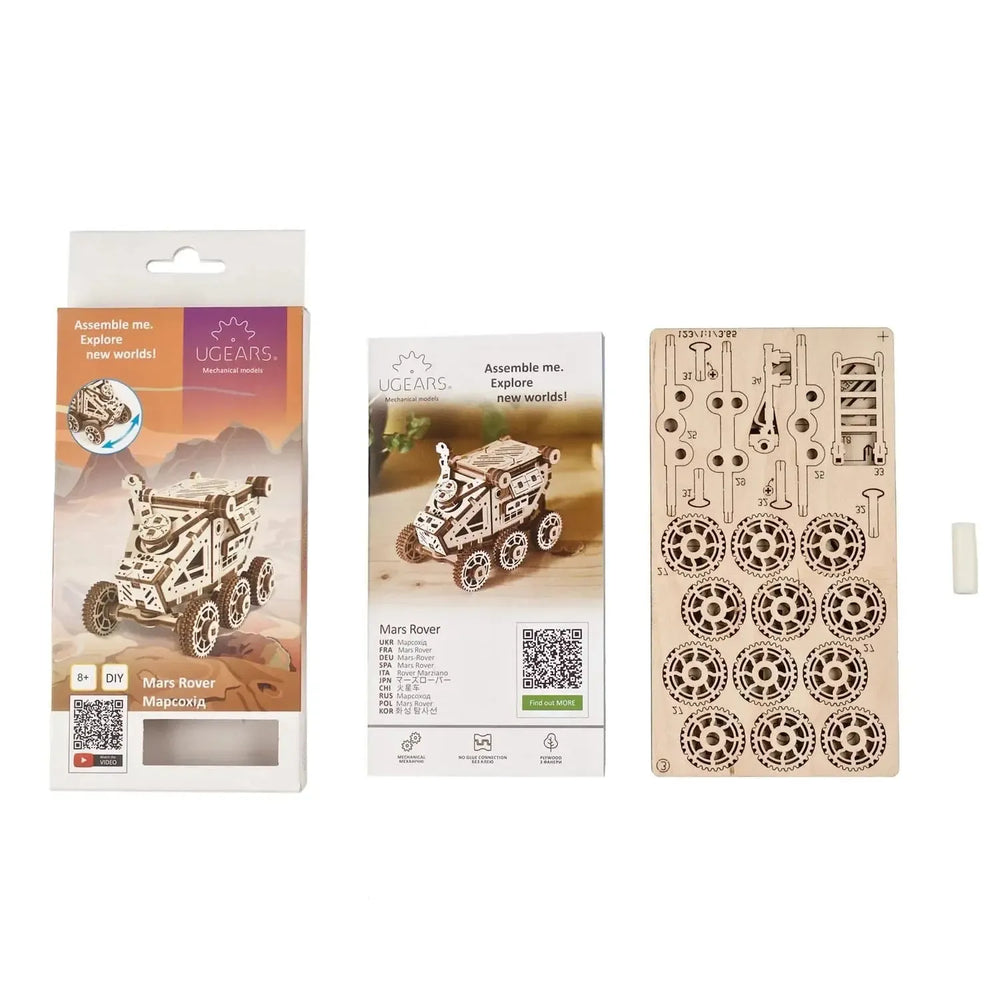 Mars Rover 3D Wood Model Kit UGEARS (ONLINE ORDER ONLY)