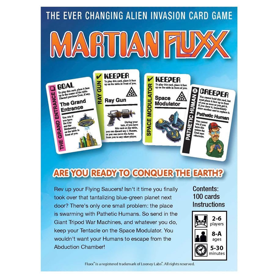 Martian Fluxx (ONLINE ORDER ONLY)