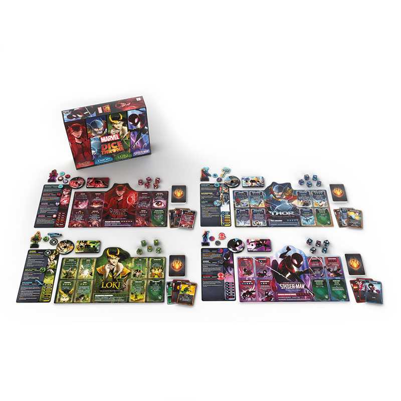 Marvel Dice Throne 4-Hero Box (ONLINE ORDER ONLY)