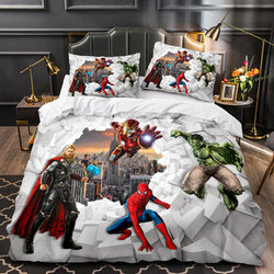 Avengers Bedding Set Quilt Cover Without Filler (Online Order Only)