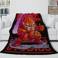 Marvel Hero Flannel Fleece Throw Cosplay Blanket Shawl Wrap Nap Quilt (Online Order Only)