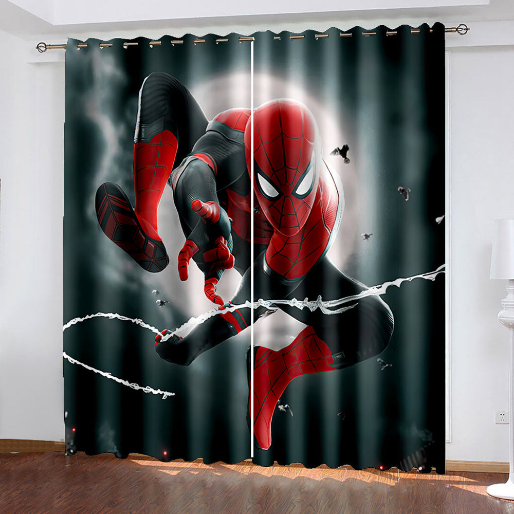 Marvel Spider-Man Curtains Blackout Window Drapes (Online Order Only)