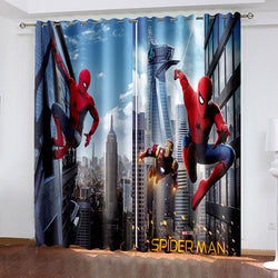 Marvel Spider-Man Curtains Blackout Window Drapes (Online Order Only)