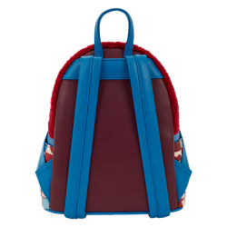 Marvel Spider-Man Sherpa Heart Mini Backpack by Loungefly (ONLINE ORDER ONLY)