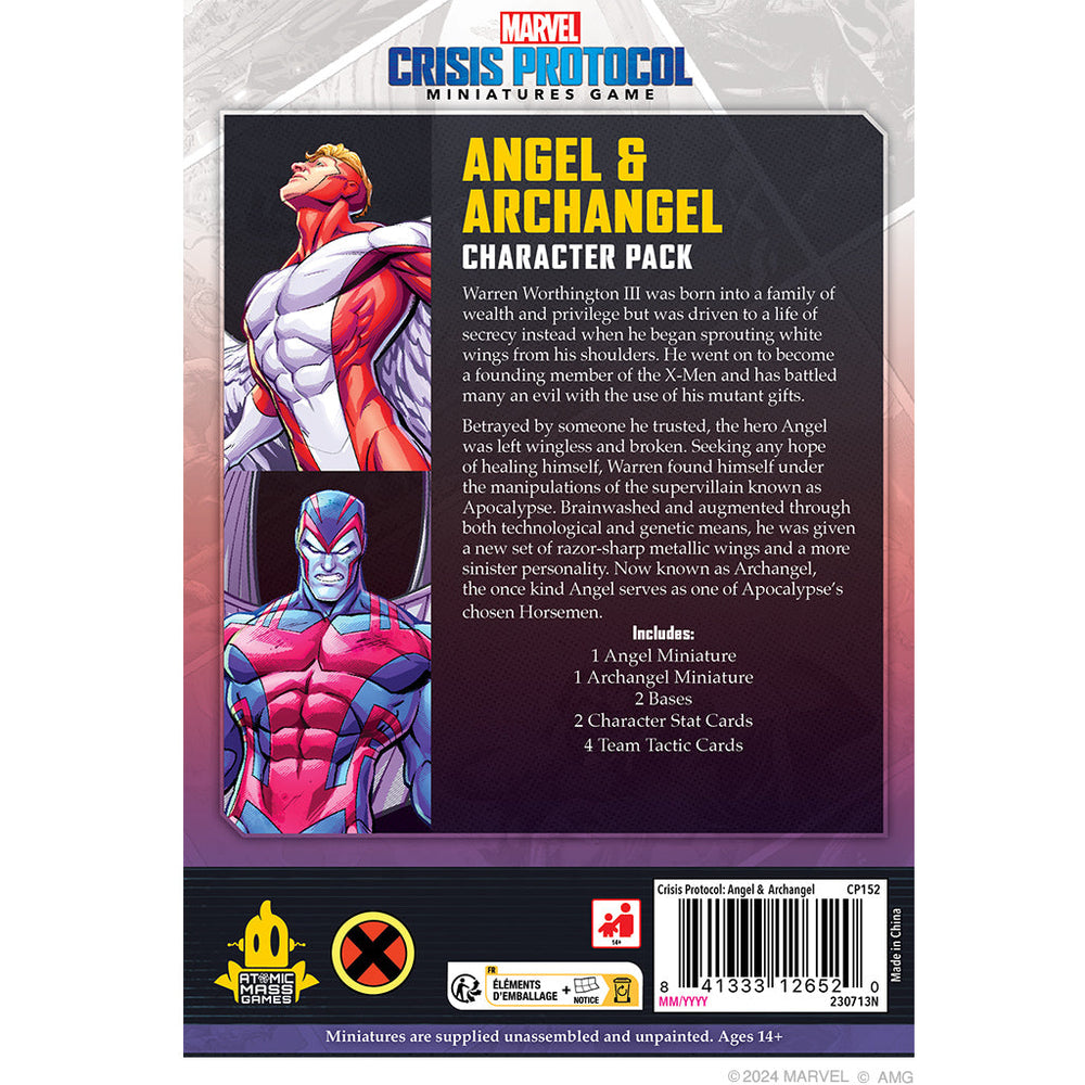 Marvel Crisis Protocol: Angel & Archangel Character Pack (ONLINE ORDER ONLY)