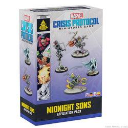 Marvel Crisis Protocol: Midnight Sons Affiliation Pack (ONLINE ORDER ONLY)