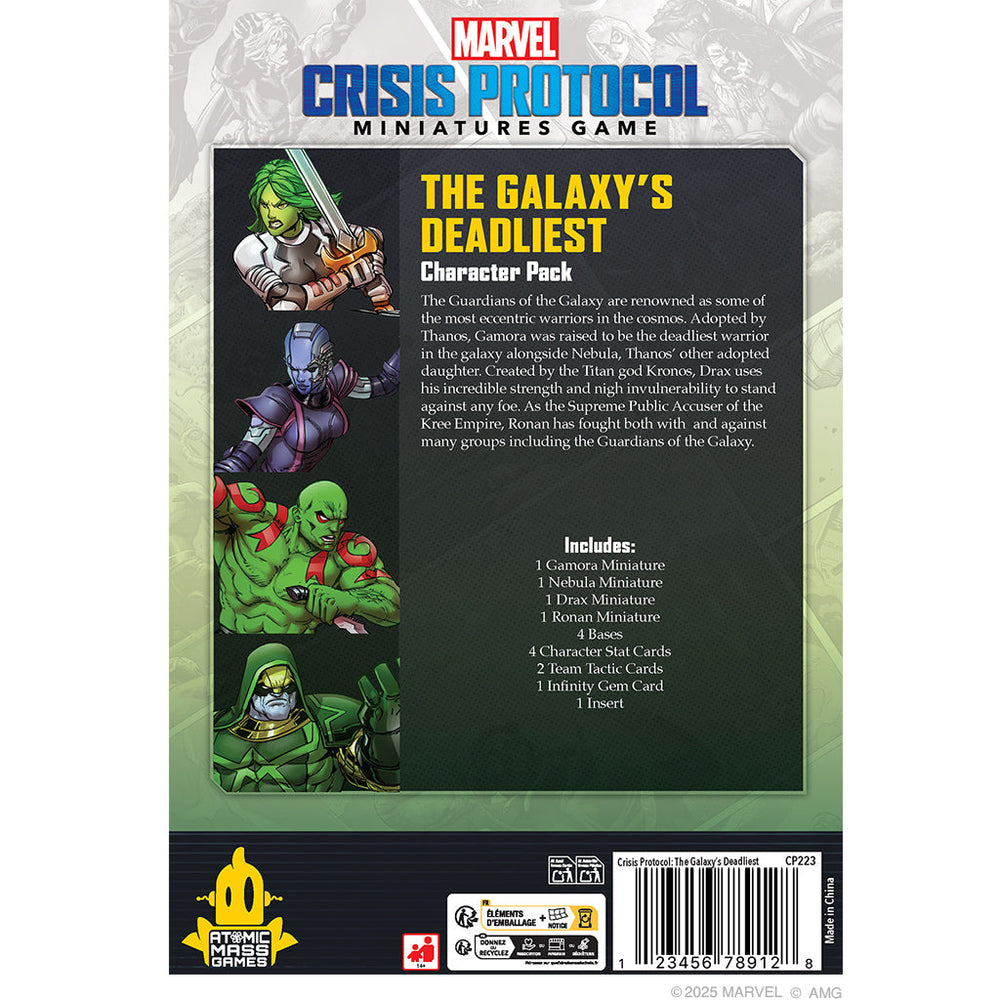 Marvel Crisis Protocol: The Galaxy’s Deadliest Character Pack (ONLINE ORDER ONLY)
