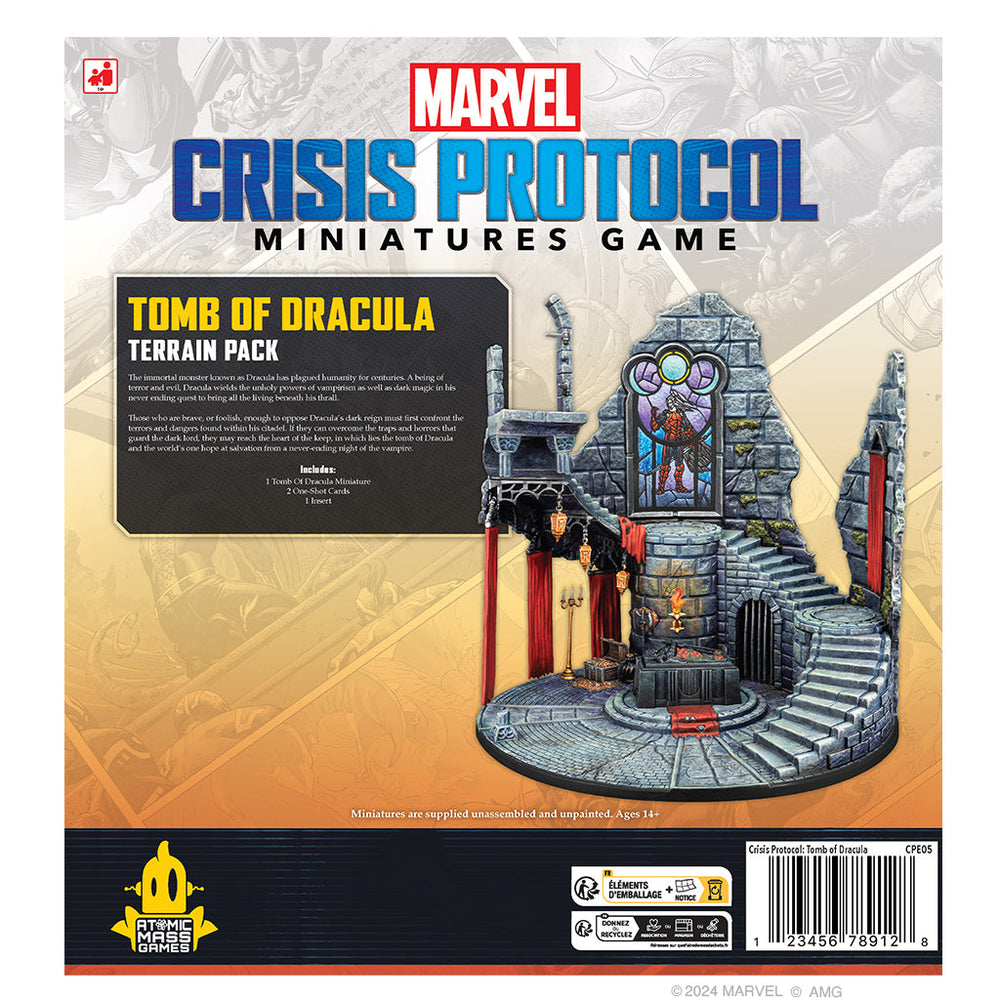 Marvel Crisis Protocol: Tomb of Dracula Terrain Pack (ONLINE ORDER ONLY)