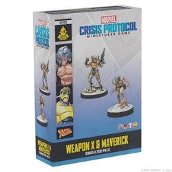Marvel Crisis Protocol: Weapon X & Maverick Character Pack (ONLINE ORDER ONLY)