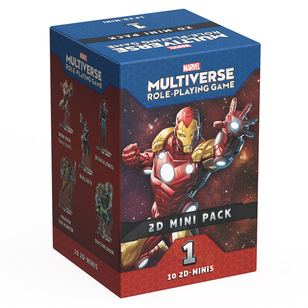 Marvel Multiverse RPG: 2D Mini Pack 1 (ONLINE ORDER ONLY)