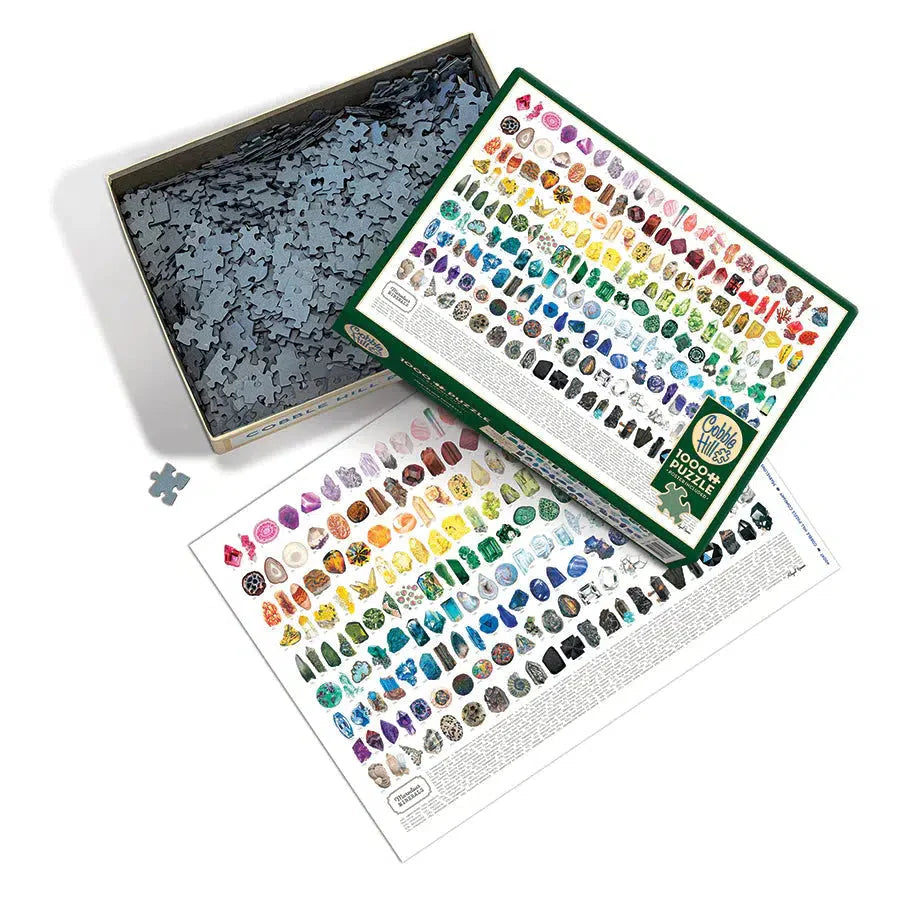 Marvelous Minerals 1000 Piece Jigsaw Puzzle Cobble Hill (ONLINE ORDER ONLY)