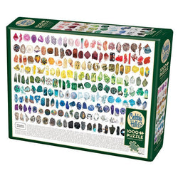 Marvelous Minerals (Large Box) 1000 Piece Jigsaw Puzzle Cobble Hill (ONLINE ORDER ONLY)