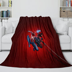 Marvels Spider-Man 2 Blanket Flannel Throw Room Decoration (Online Order Only)
