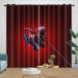 Marvels Spider-Man 2 Curtains Blackout Window Drapes Room Decoration (Online Order Only)