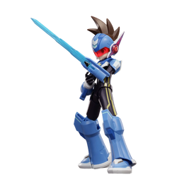 Mega Man Shooting Star Mega Man Champion Class Figure by Blokees (ONLINE ORDER ONLY)