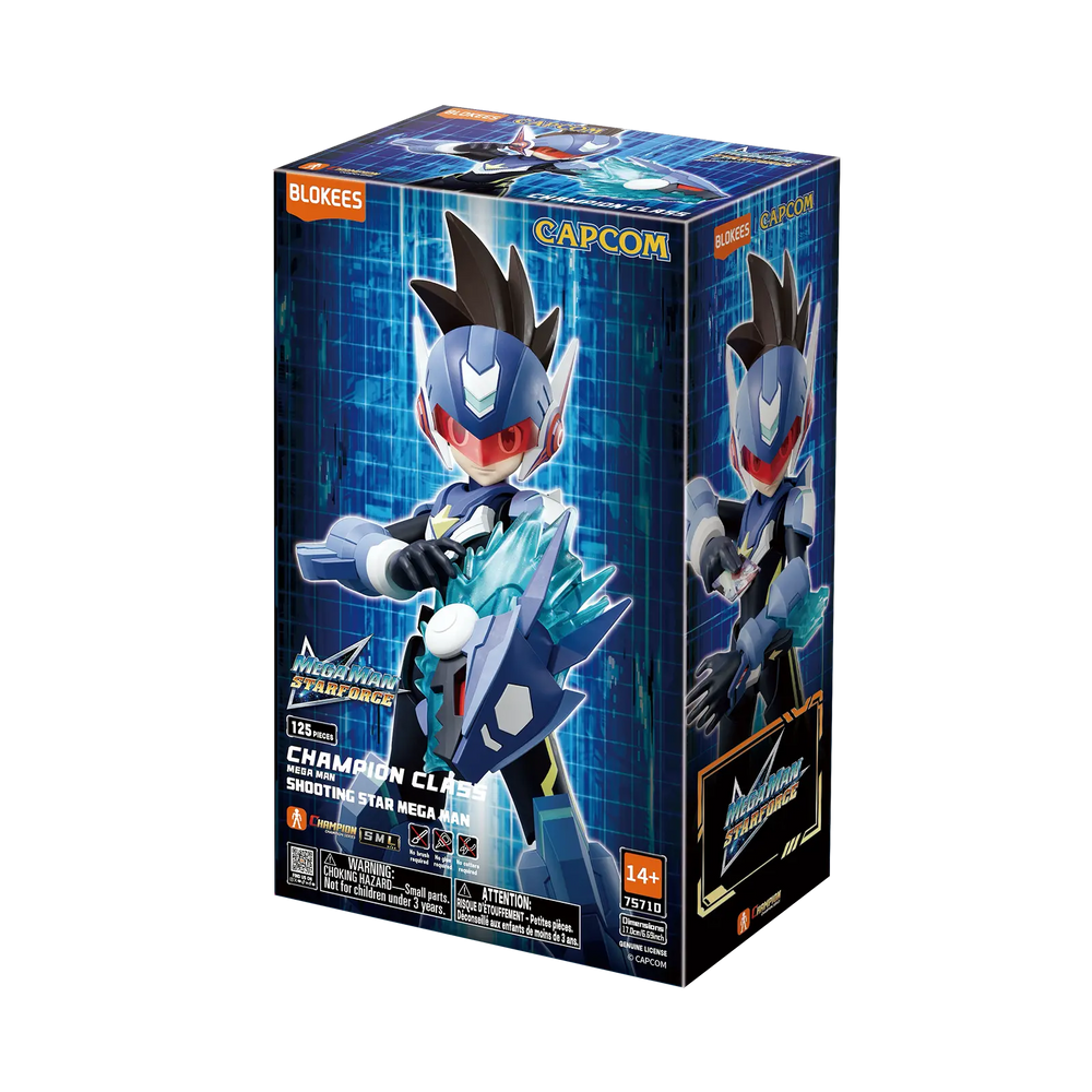 Mega Man Shooting Star Mega Man Champion Class Figure by Blokees (ONLINE ORDER ONLY)