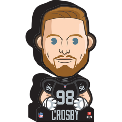 NFL Mover & Shaker Wooden Bobbleheads (ONLINE ORDER ONLY)