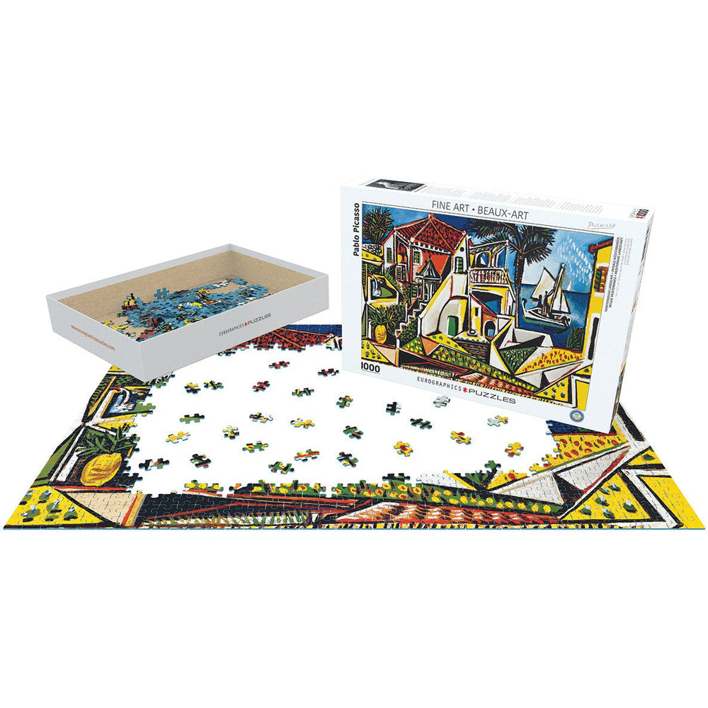 Mediterranean Landscape 1000 Piece Jigsaw Puzzle Eurographics (ONLINE ORDER ONLY)