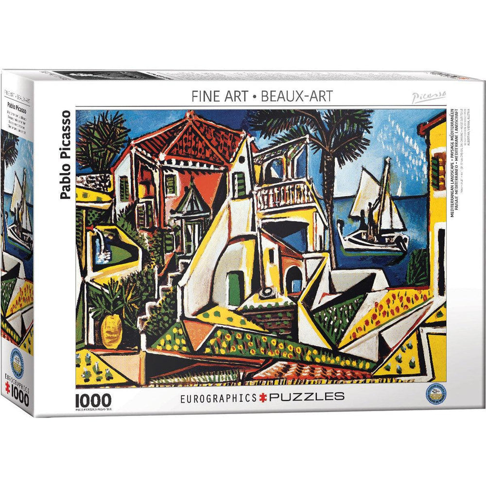 Mediterranean Landscape 1000 Piece Jigsaw Puzzle Eurographics (ONLINE ORDER ONLY)