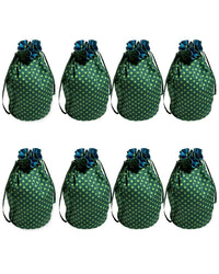 Medium Reversible Reusable Fabric Gift Bag | Stars and Snow (ONLINE ORDER ONLY)