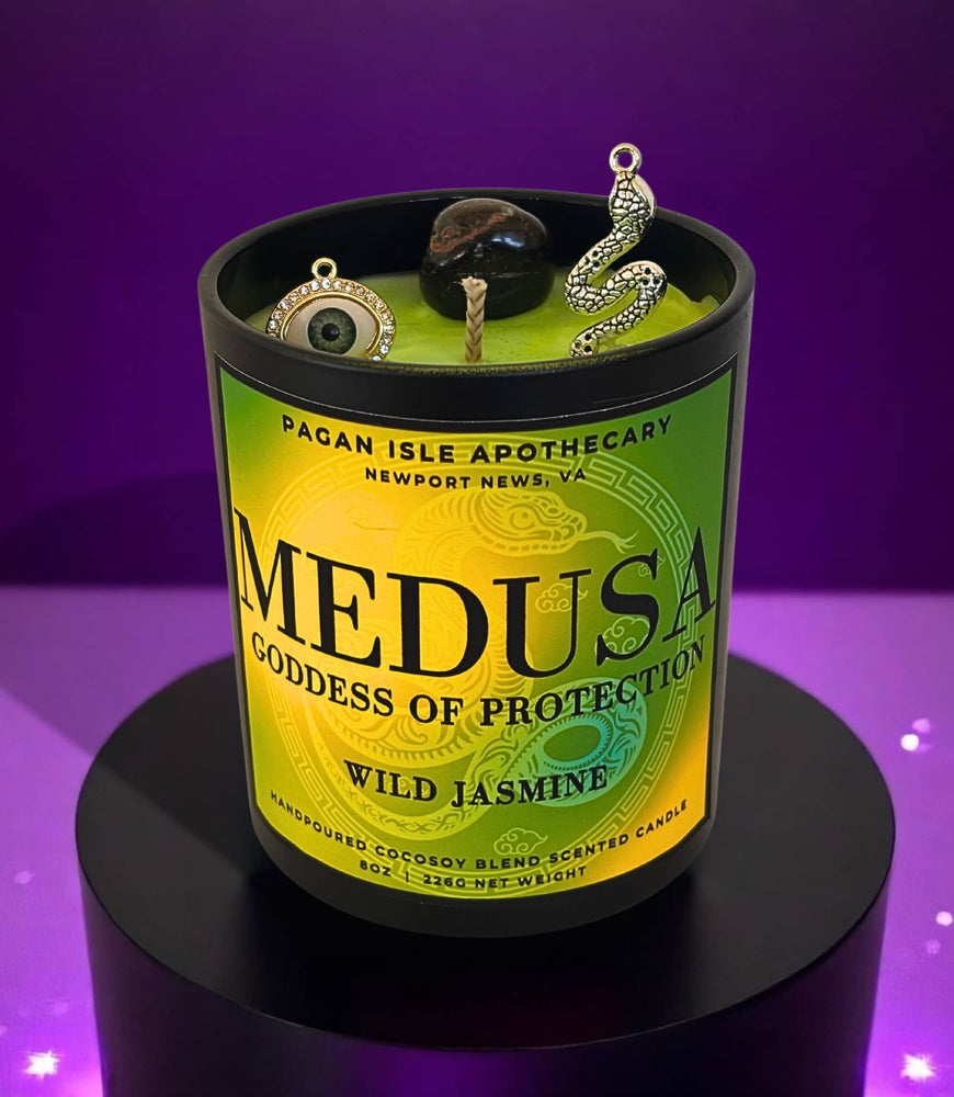 Medusa Crystal Candle (ONLINE ORDER ONLY)
