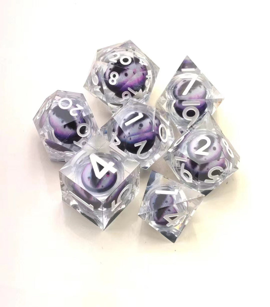 Sharp Edge Moving Eye RPG Dice Set - Medusa's Gaze (ONLINE ORDER ONLY)