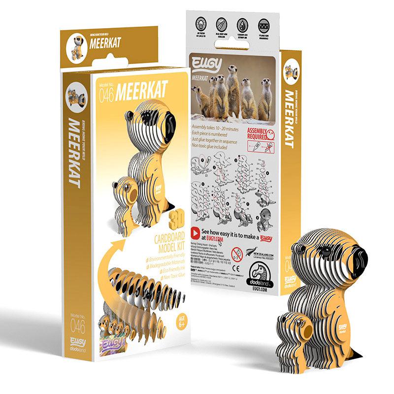 Meerkat 3D Cardboard Model Kit Eugy (ONLINE ORDER ONLY)