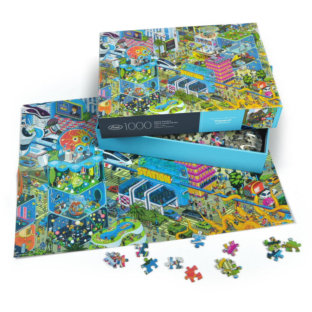 Megapolis 1000 Piece Jigsaw Puzzle Fred (ONLINE ORDER ONLY)
