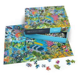 Megapolis 1000 Piece Jigsaw Puzzle Fred (ONLINE ORDER ONLY)