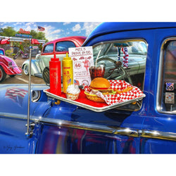 Mel's Drive In 1000 Piece Jigsaw Puzzle Springbok (ONLINE ORDER ONLY)